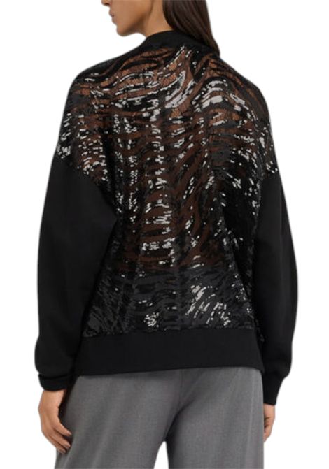 Sweatshirt with sequinned back JUST CAVALLI | sweaters | 79PAI313 F0002899